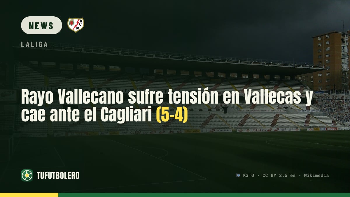 Rayo Vallecano hit by Vallecas tension as Cagliari win 5-4 on pens