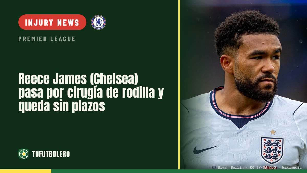 Reece James undergoes successful knee surgery for Chelsea