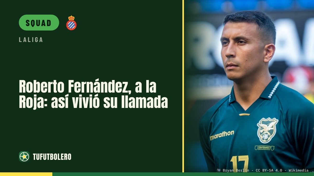 Roberto Fernández to Spain: the moment he learned his call-up