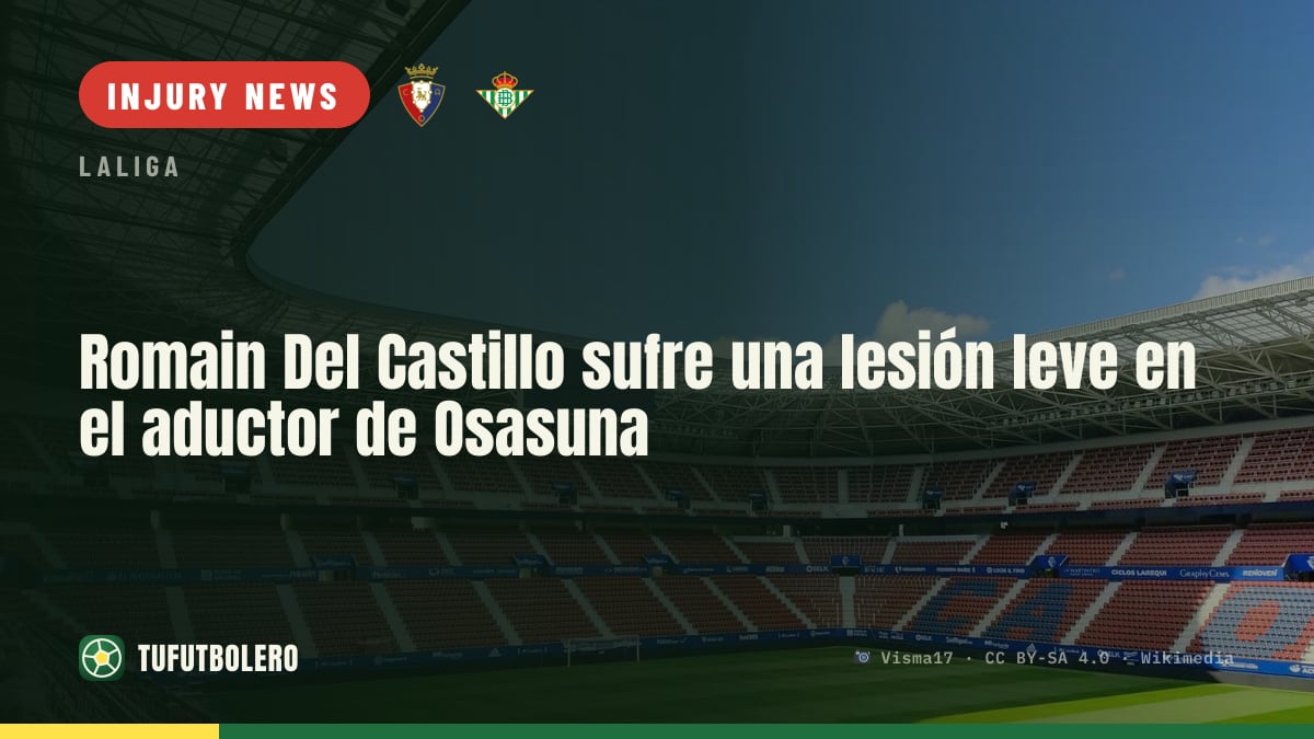Romain Del Castillo suffers a mild left thigh adductor injury at Osasuna