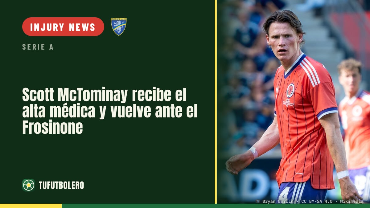 Scott McTominay gets medical clearance to return for Frosinone