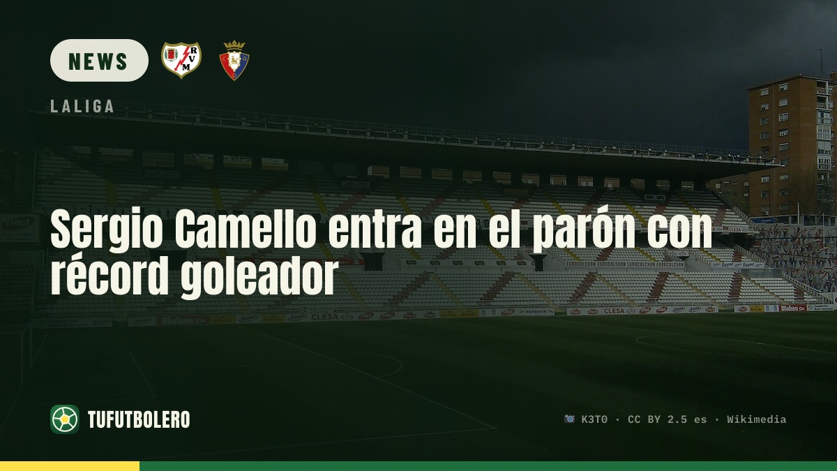 Sergio Camello heads into the break with a new scoring record
