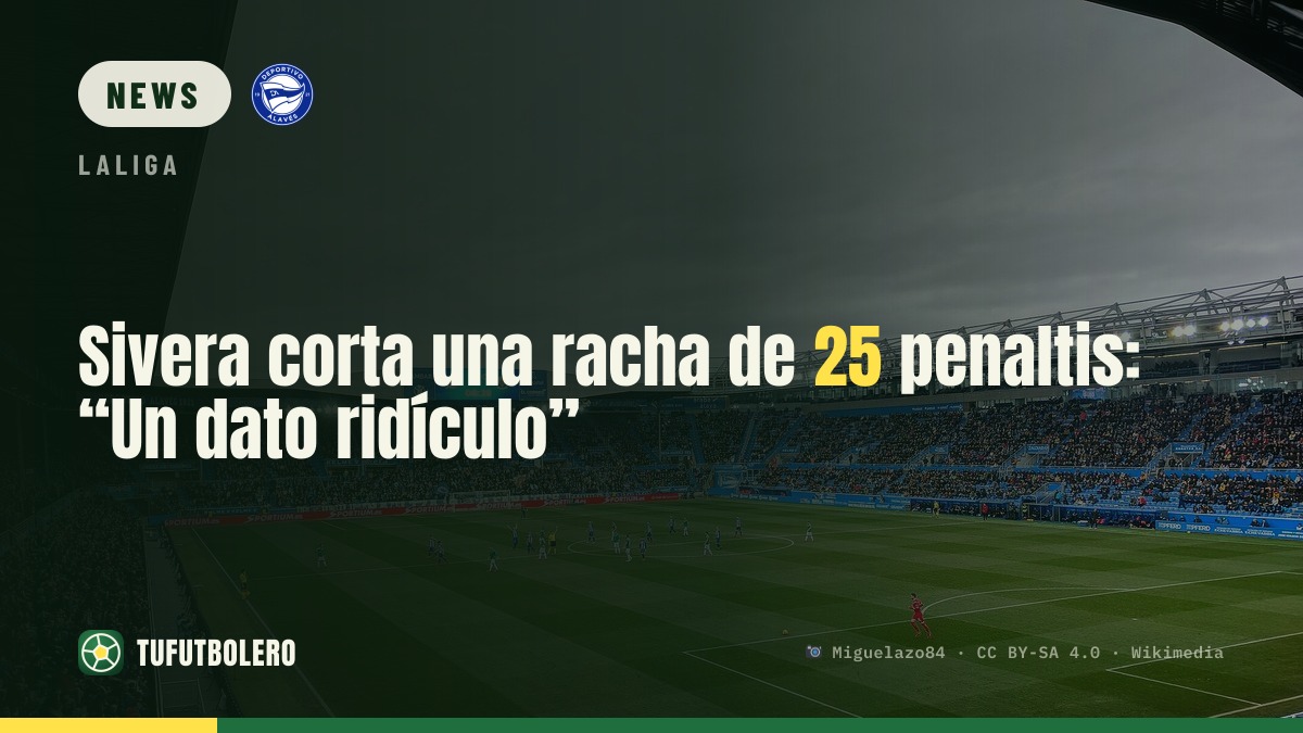 Sivera breaks his 25-penalty streak: “A bit ridiculous”