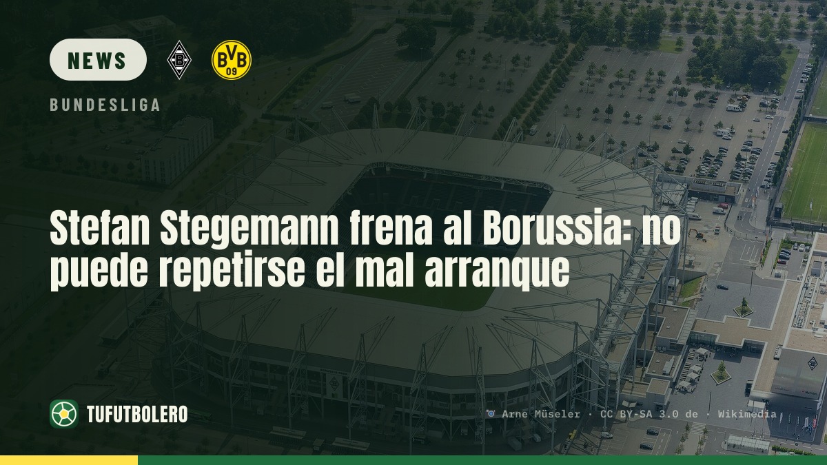 Stefan Stegemann warns Borussia: the Dortmund game must not happen