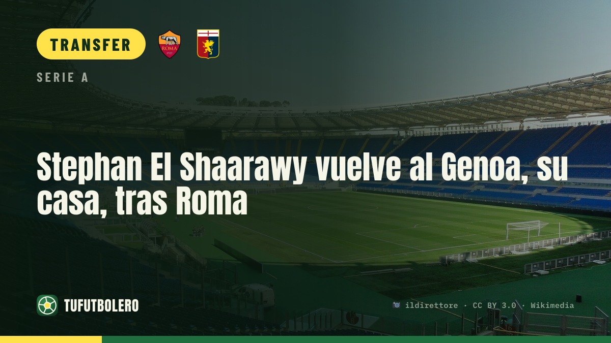 Stephan El Shaarawy returns to Genoa after Roma spell