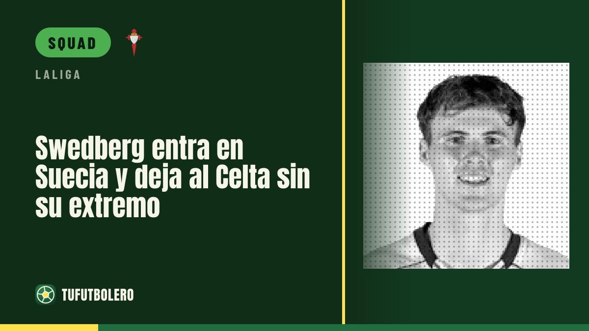 Swedberg called up by Sweden, Celta lose their winger