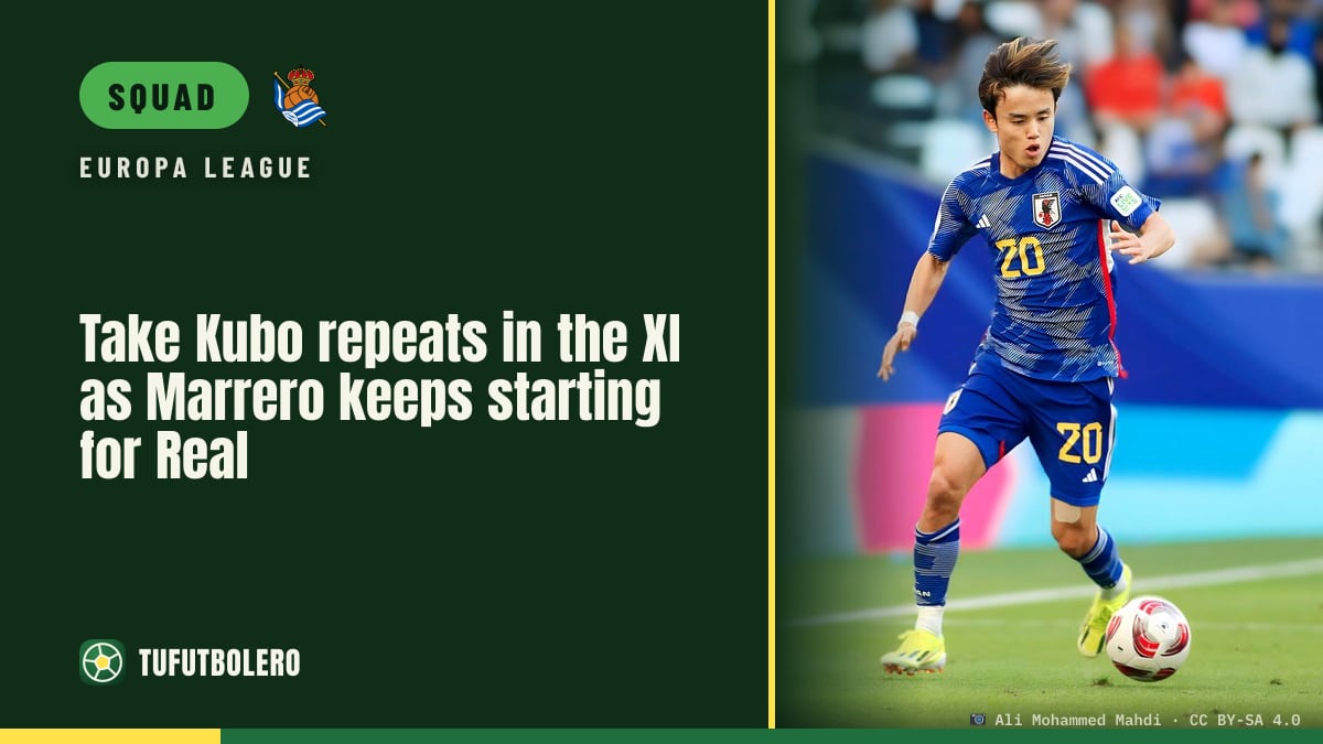 Take Kubo repeats in the XI as Marrero keeps starting for Real