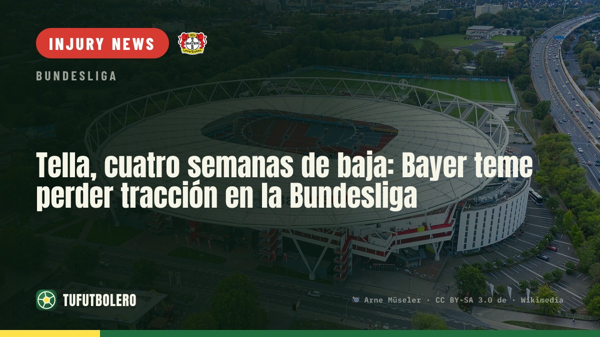 Tella out about a month: Leverkusen fears losing momentum