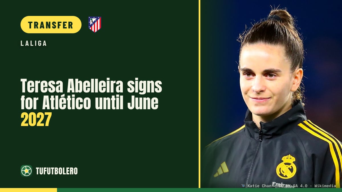 Teresa Abelleira signs for Atlético until June 2027