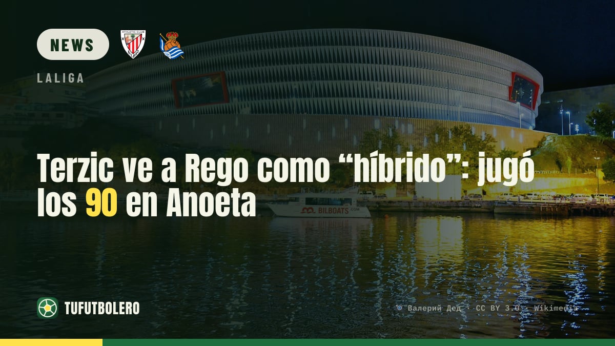 Terzic calls Rego a “hybrid”: played the full 90 at Anoeta