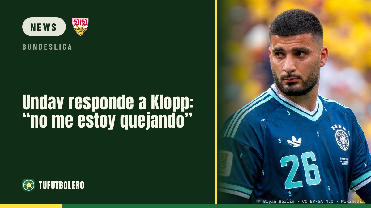 Undav hits back at Klopp: “I’m not whining”