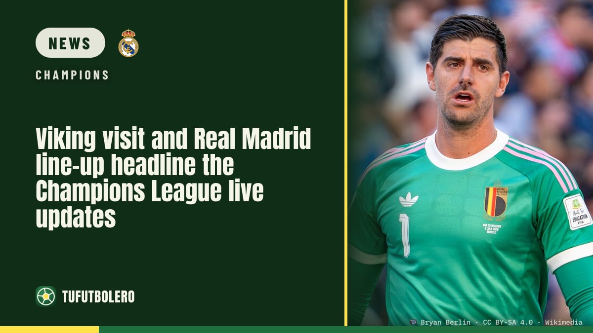Viking visit and Real Madrid line-up headline the Champions League live updates