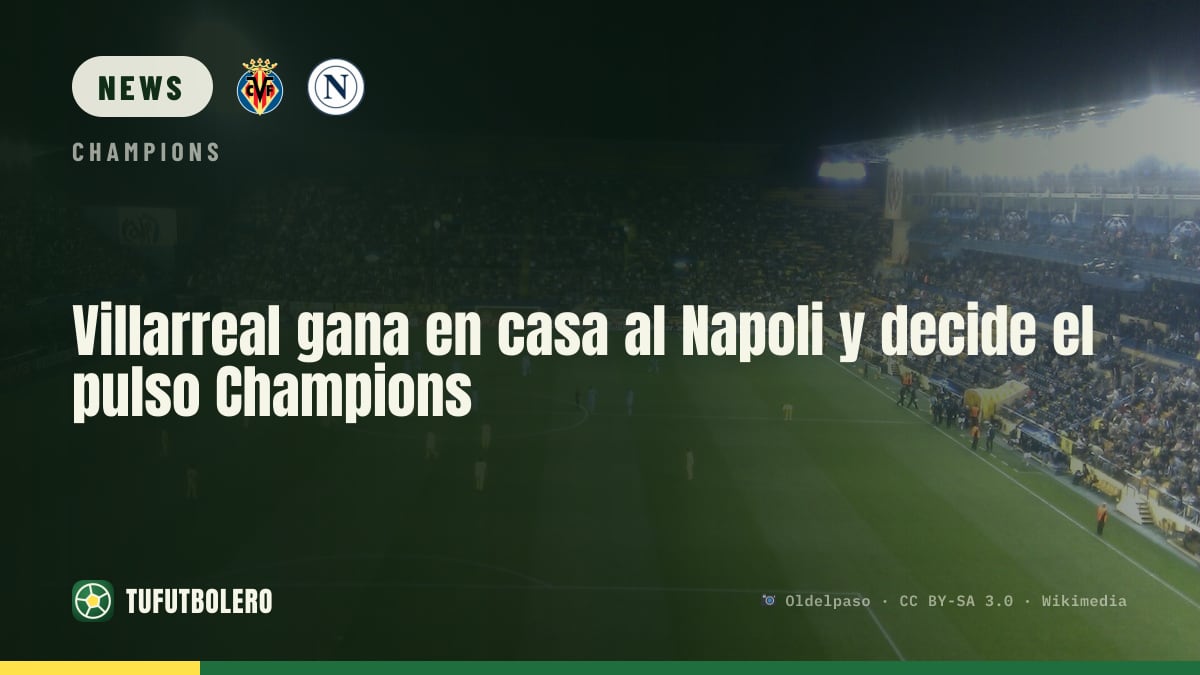 Villarreal beat Napoli at home in 2026/27 Champions clash