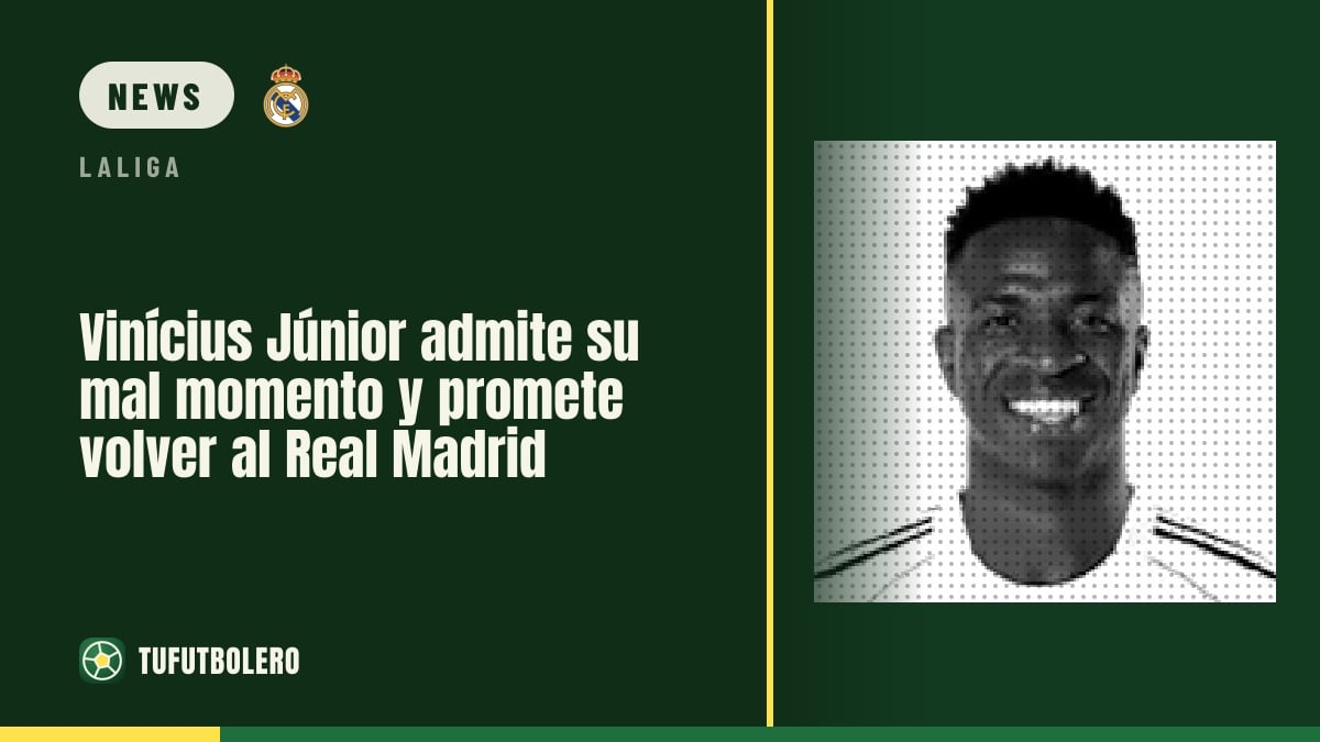 Vinícius Júnior opens up on his difficult spell and pledges return