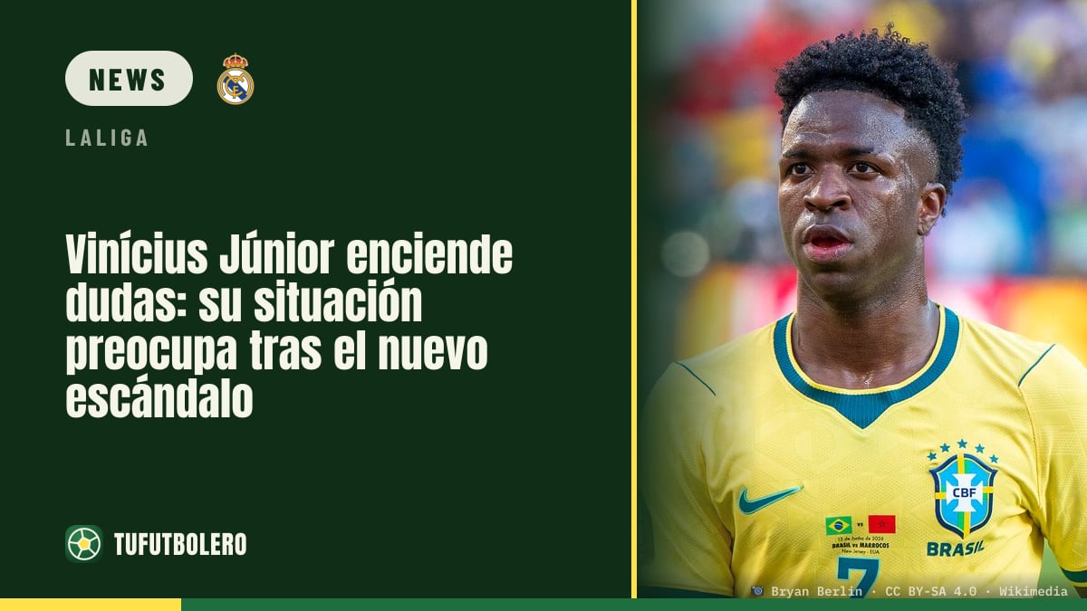 Vinícius Júnior sparks concerns: questions over his current situation