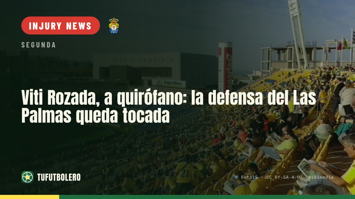 Viti Rozada to undergo surgery as Las Palmas’ defense falters