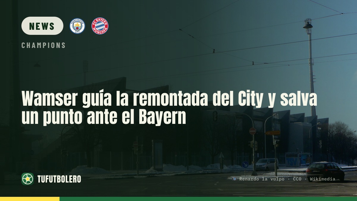 Wamser sparks City comeback to earn draw at Bayern