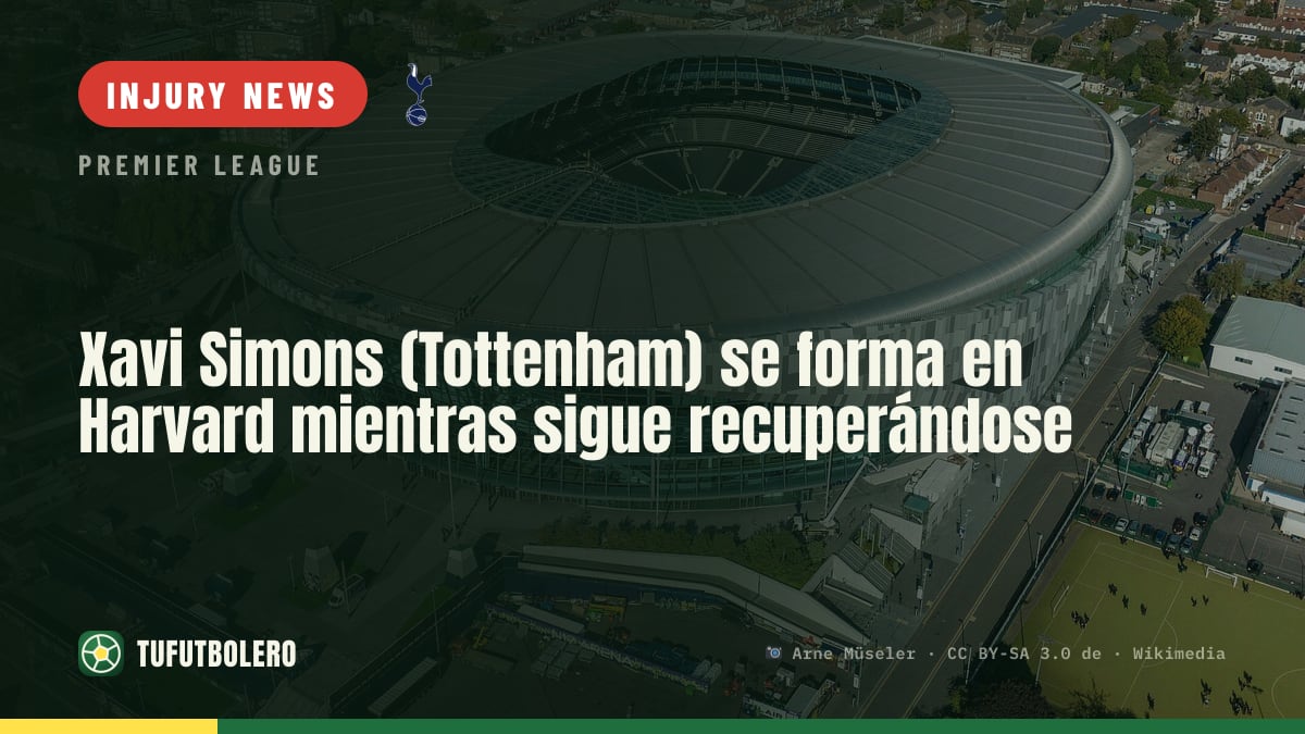 Xavi Simons (Tottenham) enrolls at Harvard as he recovers