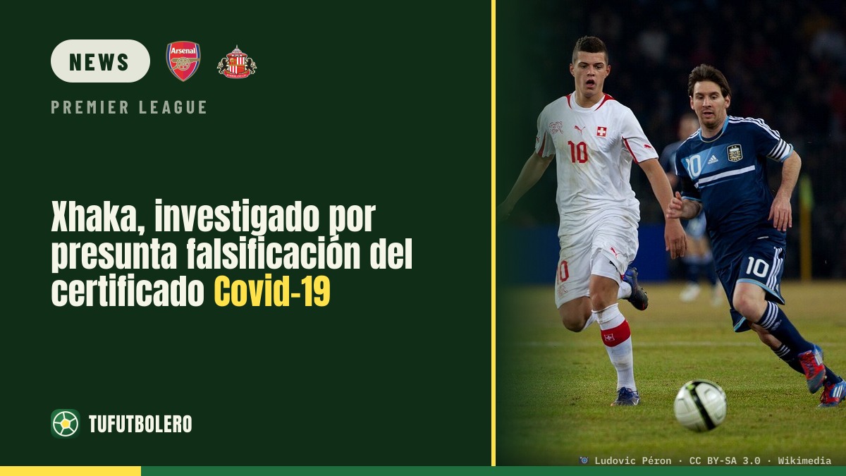 Xhaka investigated over alleged forged Covid-19 certificate