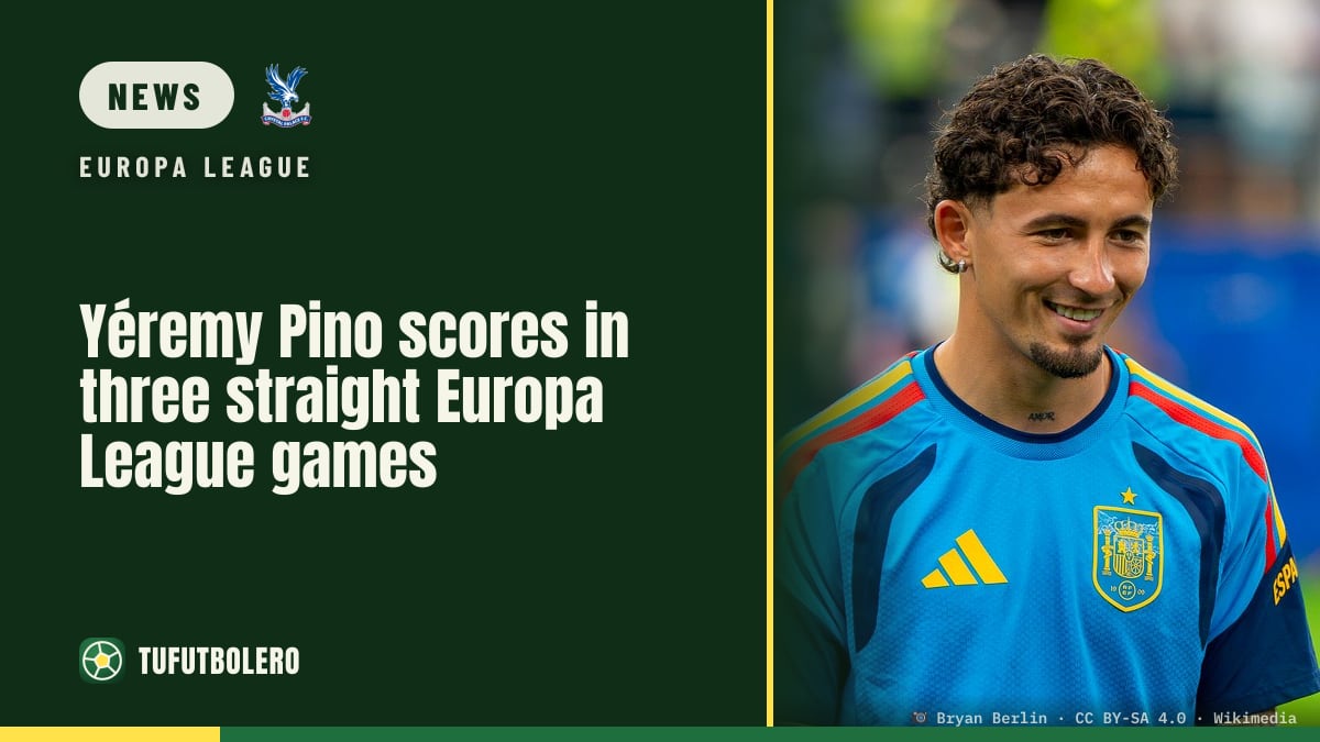 Yéremy Pino scores in three straight Europa League games