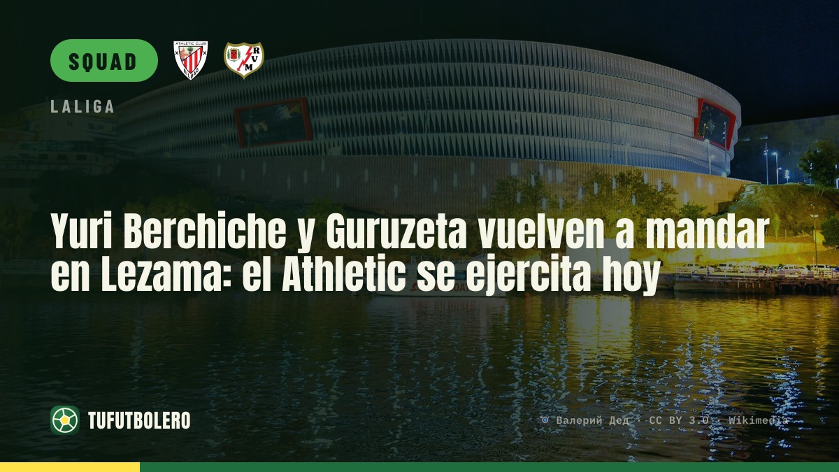 Yuri Berchiche and Guruzeta steal the spotlight as Athletic return to training