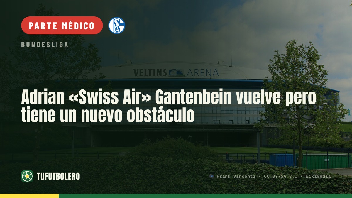 Adrian «Swiss Air» Gantenbein vuelve pero tiene un nuevo obstáculo