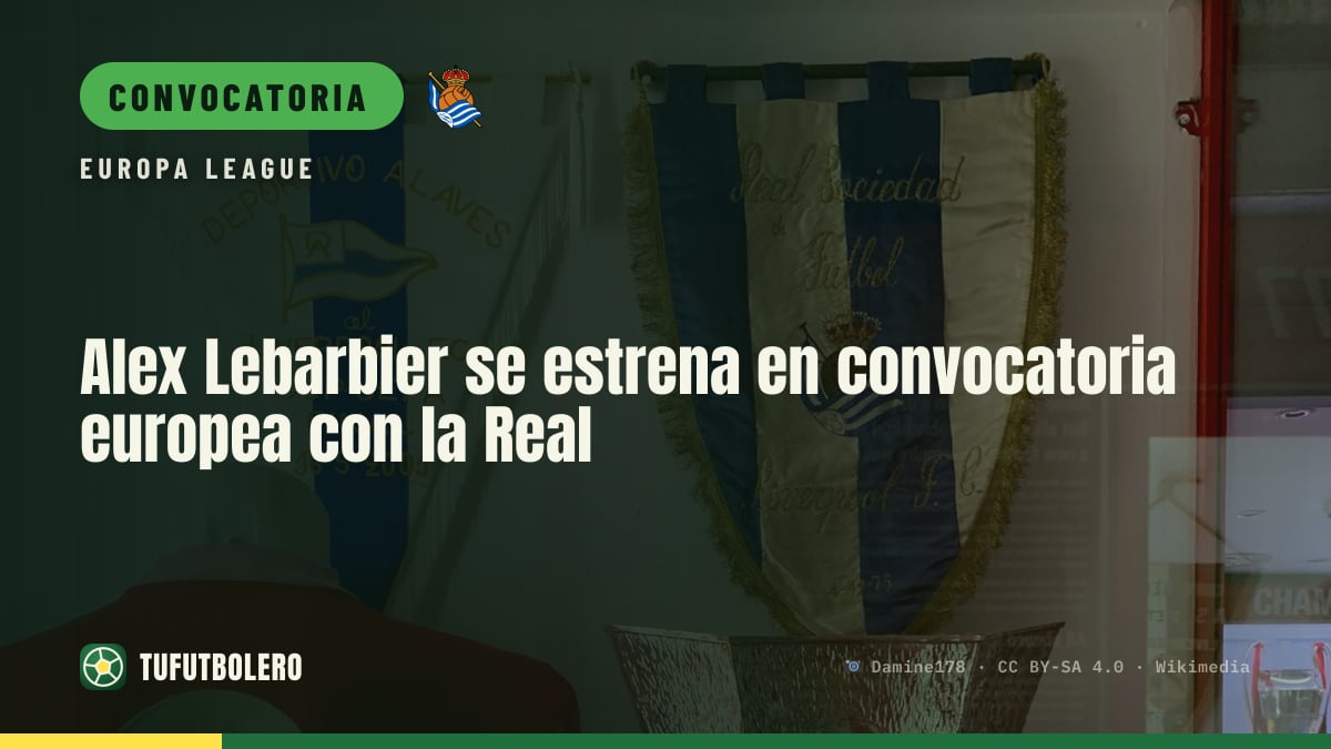 Alex Lebarbier se estrena en convocatoria europea con la Real