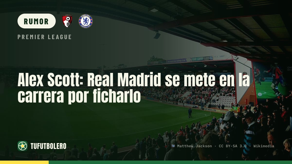 Alex Scott: Real Madrid se mete en la carrera por ficharlo