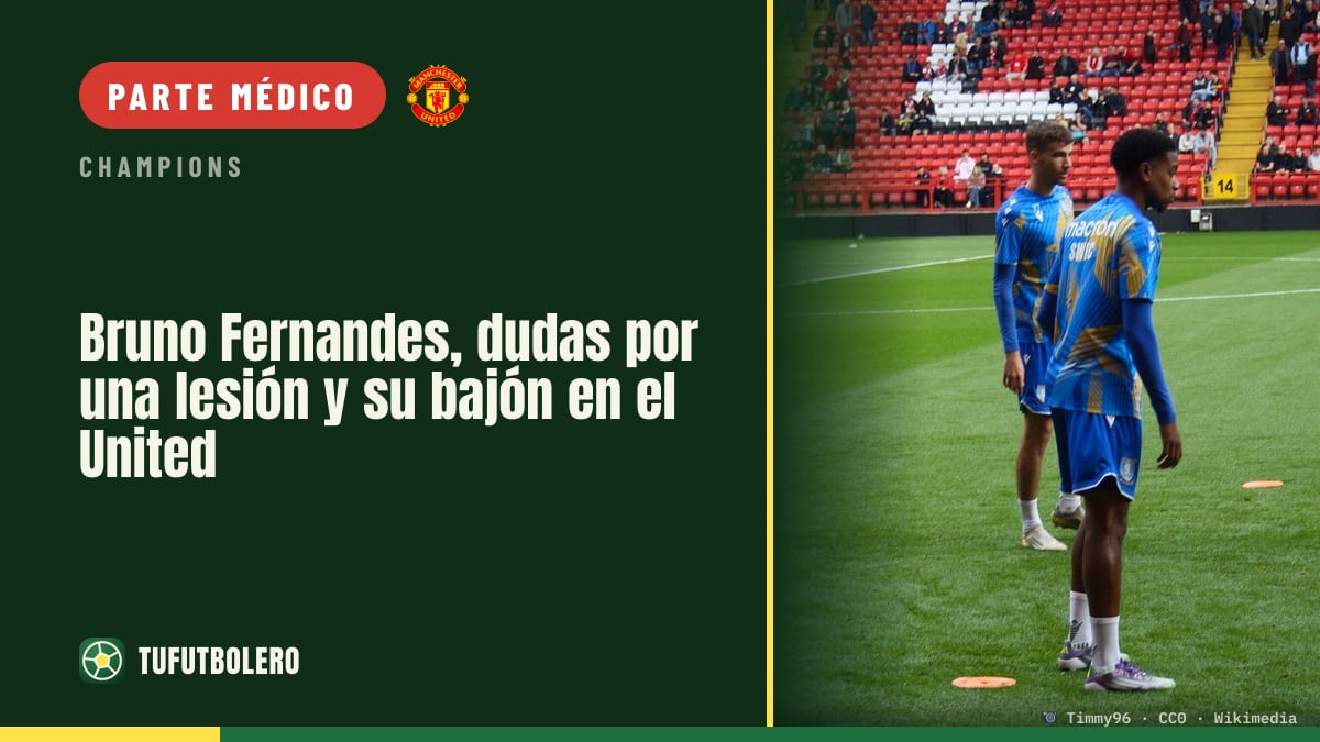 Bruno Fernandes, dudas por una lesión y su bajón en el United