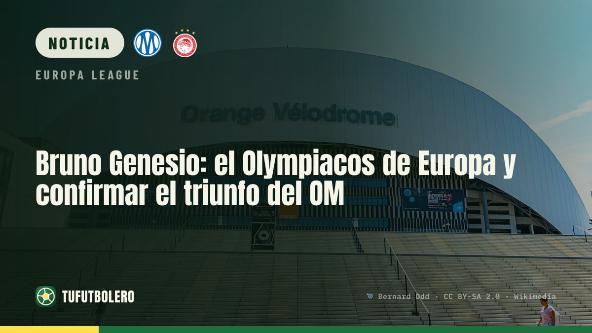 Bruno Genesio: el Olympiacos de Europa y confirmar el triunfo del OM