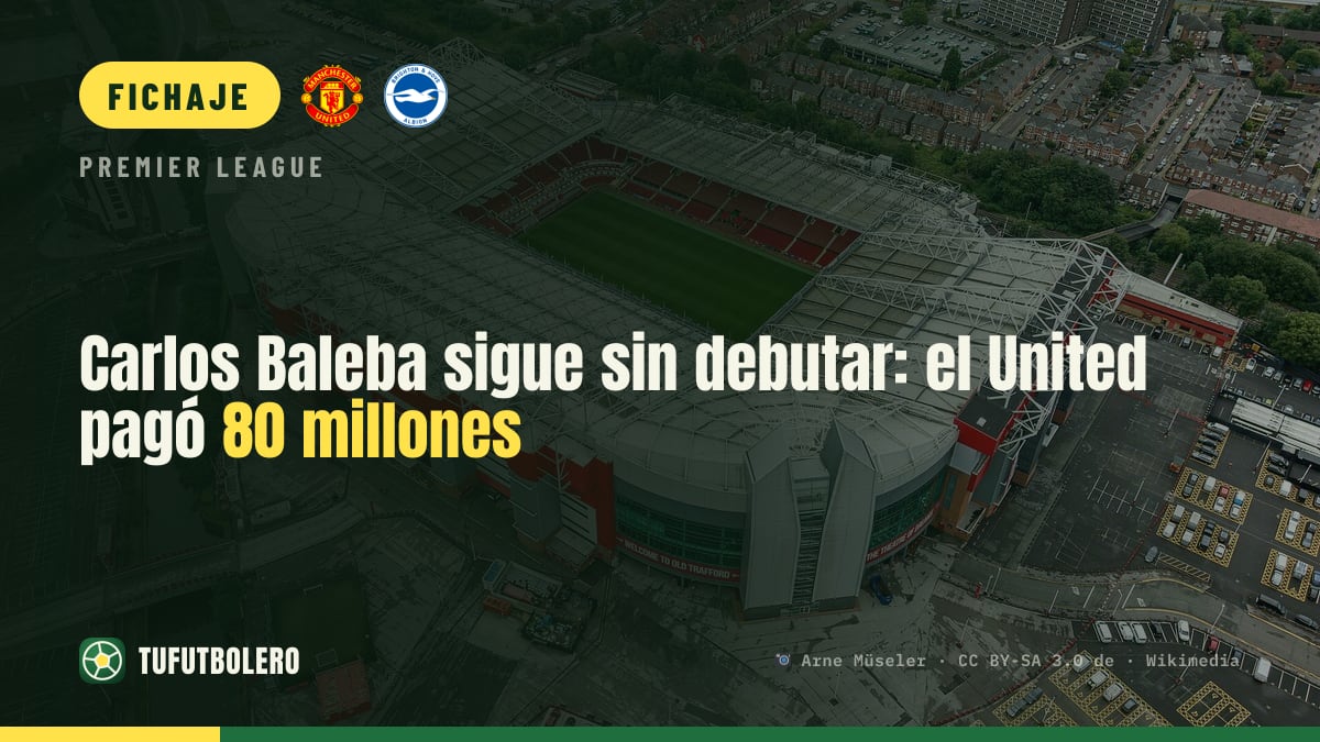 Carlos Baleba sigue sin debutar: el United pagó 80 millones