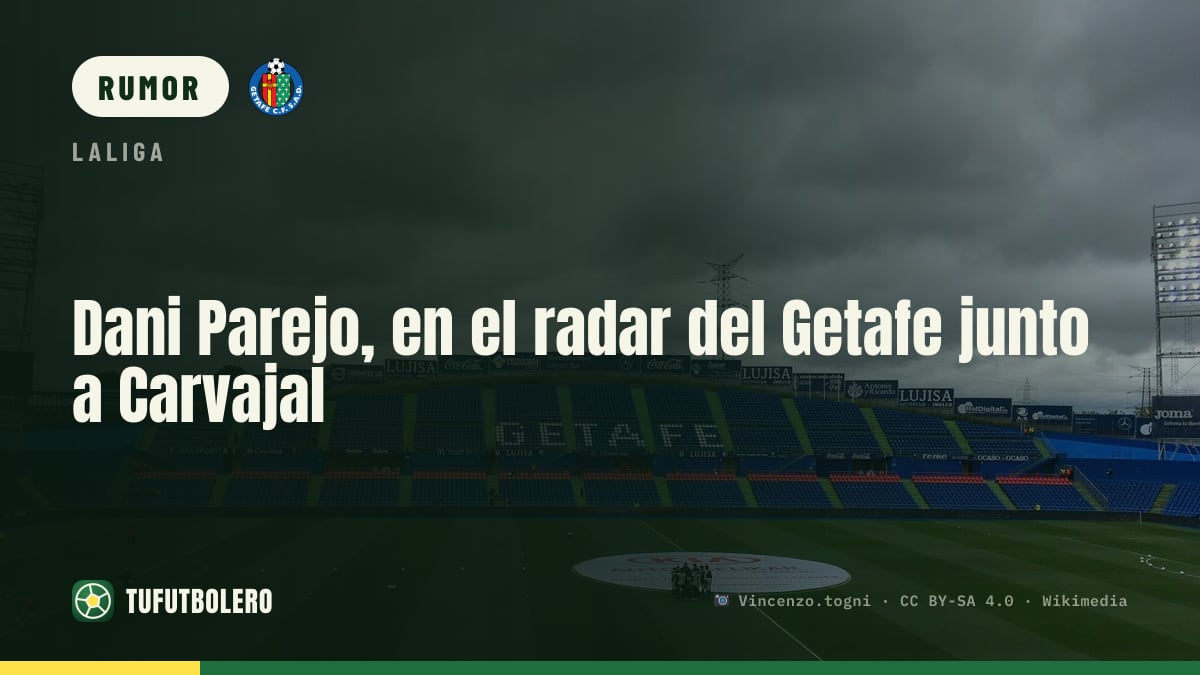 Dani Parejo, en el radar del Getafe junto a Carvajal