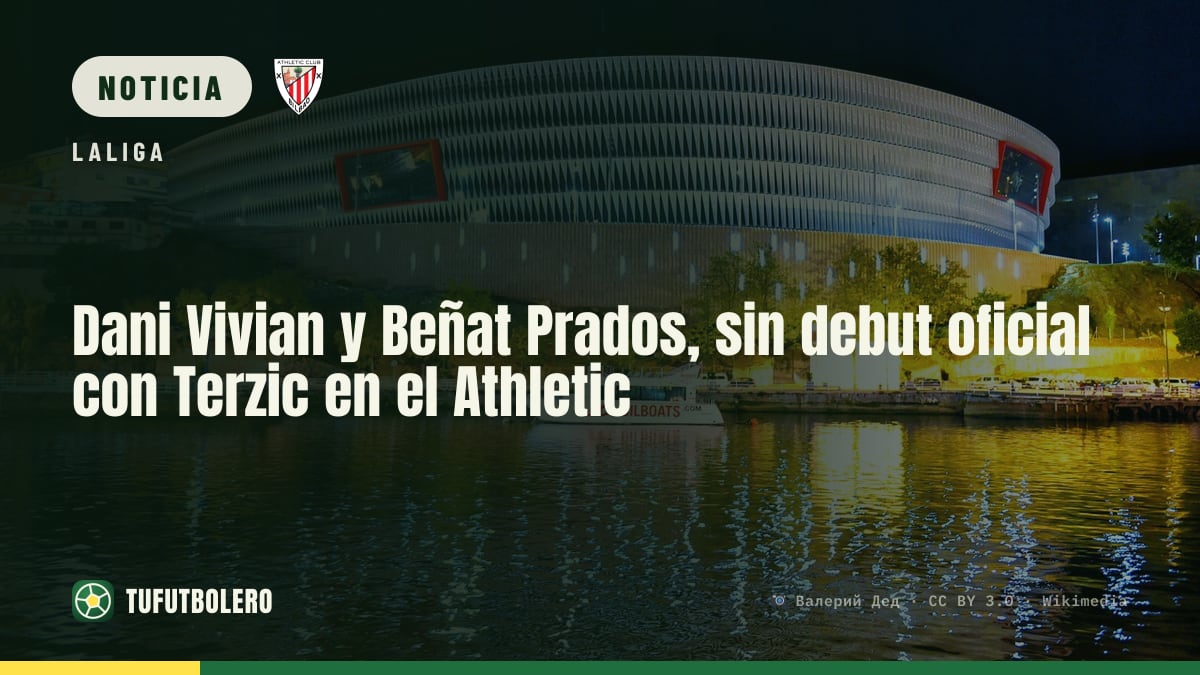 Dani Vivian y Beñat Prados, sin debut oficial con Terzic en el Athletic