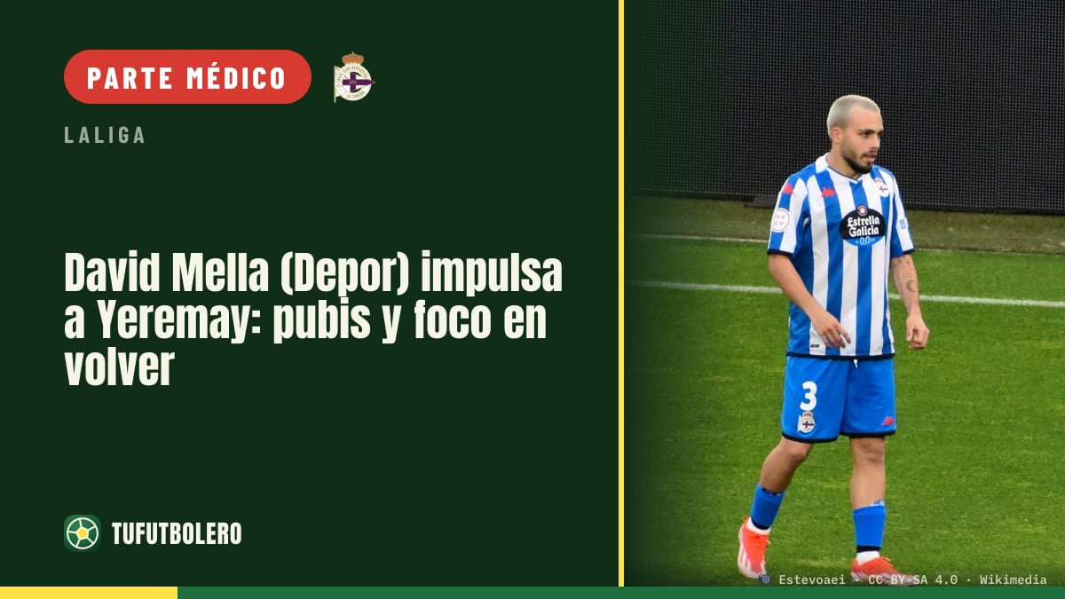 David Mella (Depor) impulsa a Yeremay: pubis y foco en volver