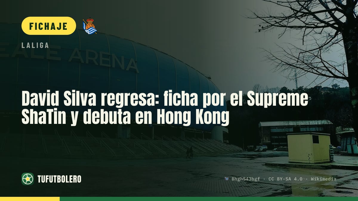 David Silva regresa: ficha por el Supreme ShaTin y debuta en Hong Kong