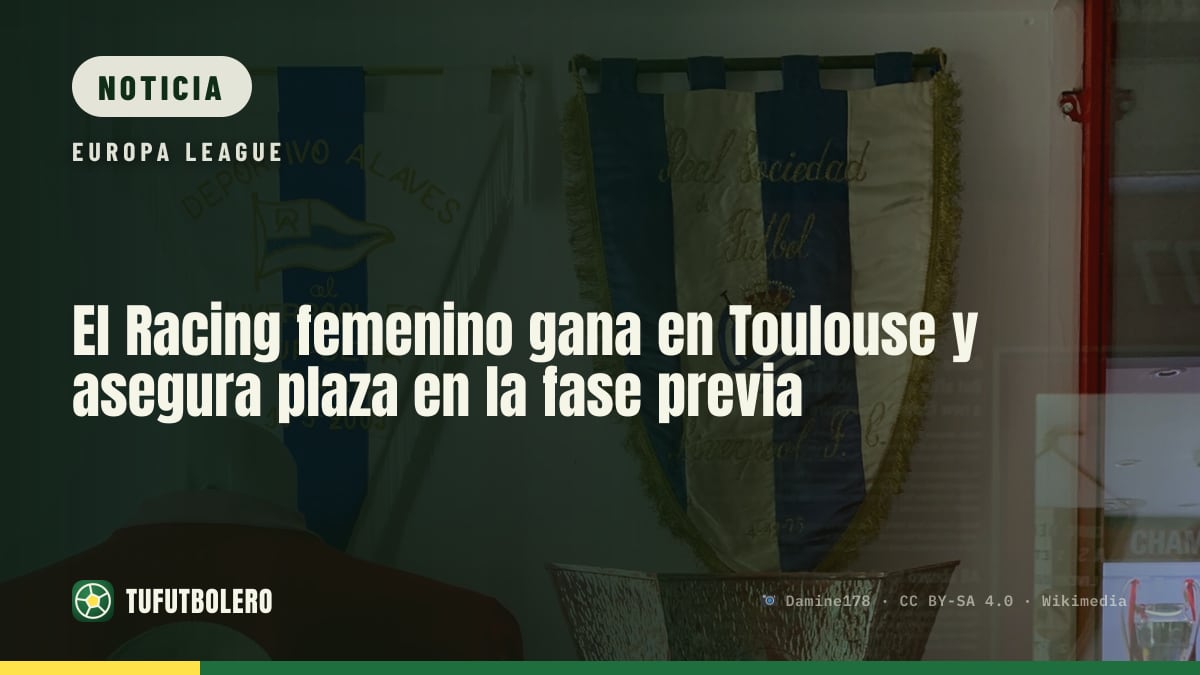 El Racing femenino gana en Toulouse y asegura plaza en la fase previa