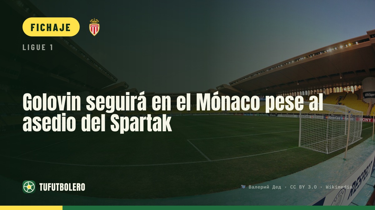 Golovin seguirá en el Mónaco pese al asedio del Spartak