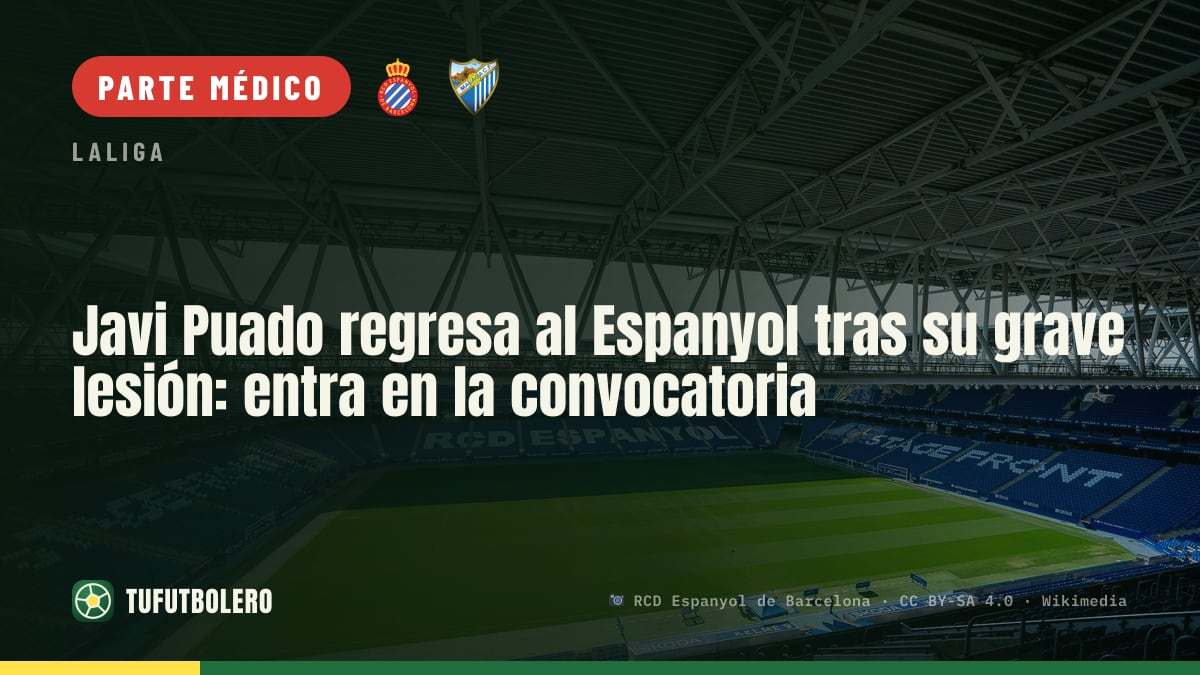Javi Puado regresa al Espanyol tras su grave lesión: entra en la convocatoria
