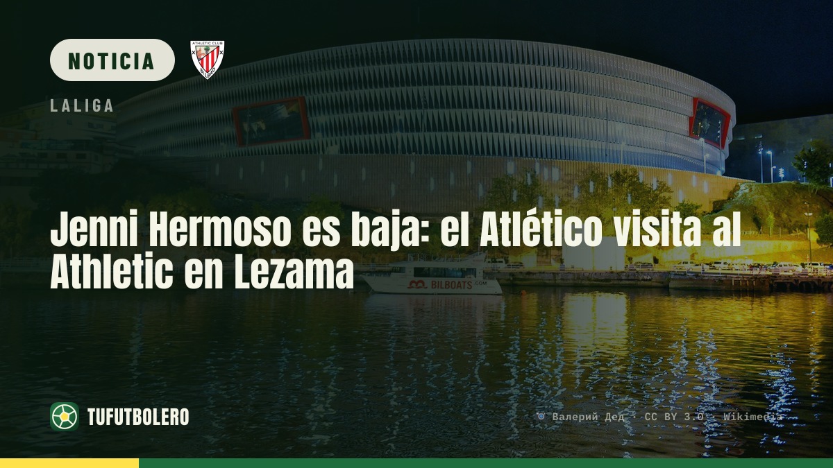 Jenni Hermoso es baja: el Atlético visita al Athletic en Lezama