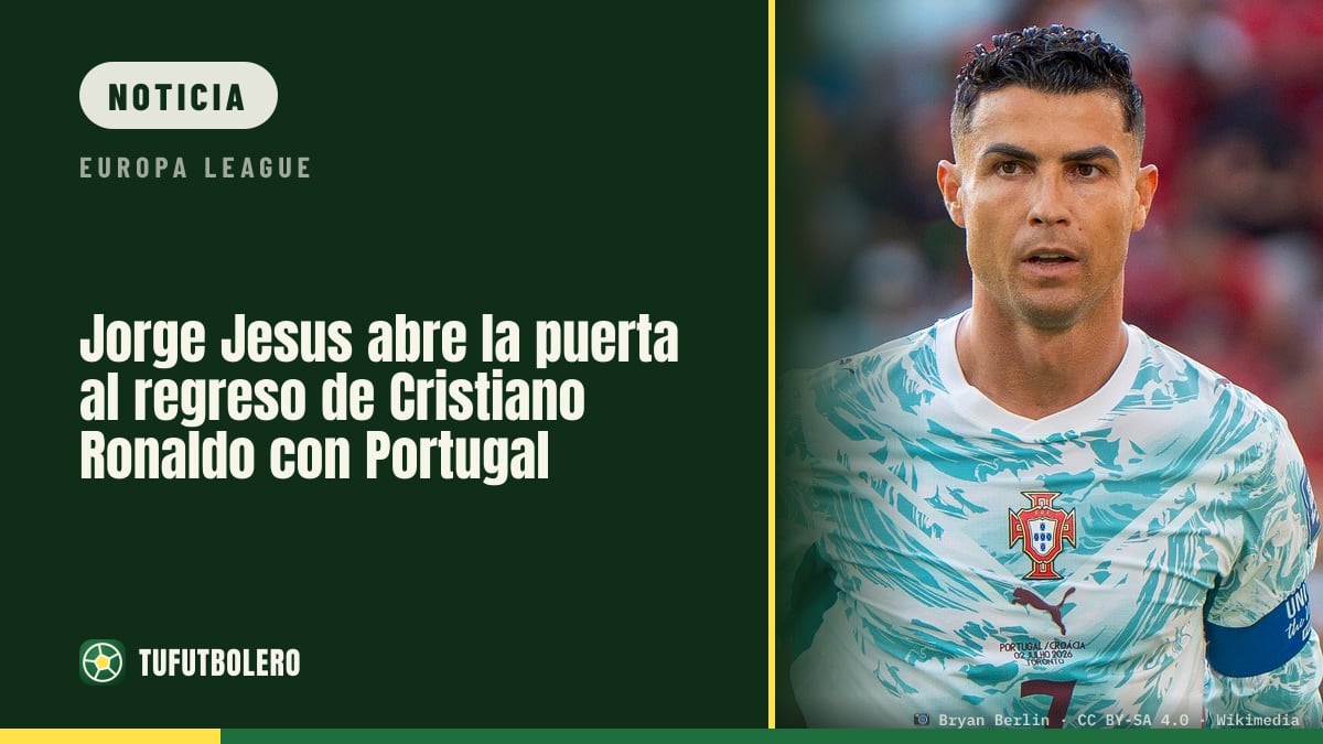 Jorge Jesus abre la puerta al regreso de Cristiano Ronaldo con Portugal