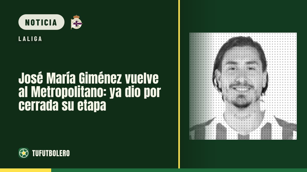 José María Giménez vuelve al Metropolitano: ya dio por cerrada su etapa