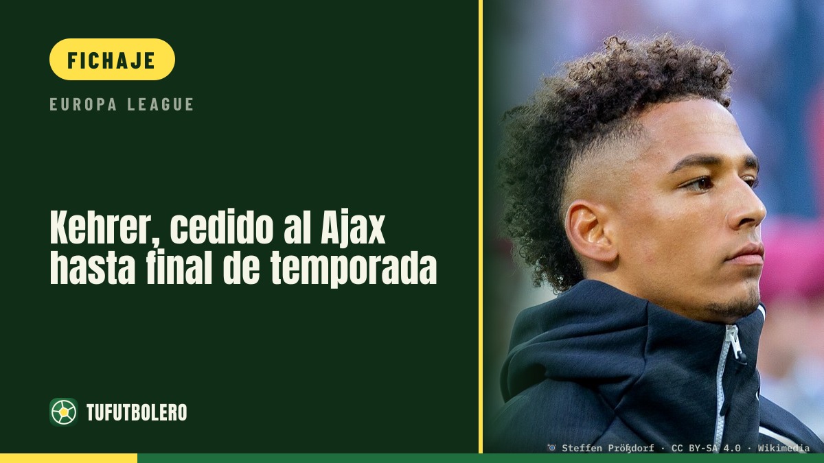 Kehrer, cedido al Ajax hasta final de temporada