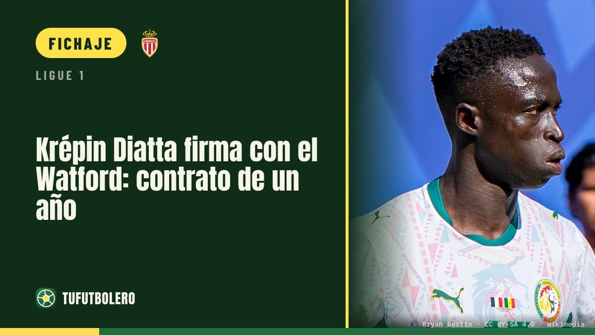 Krépin Diatta firma con el Watford: contrato de un año