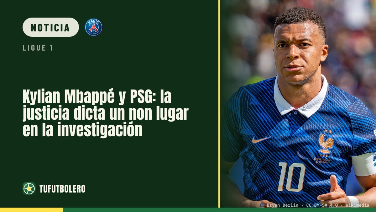 Kylian Mbappé y PSG: la justicia dicta un non lugar en la investigación