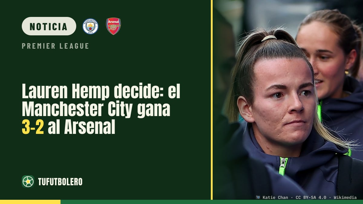 Lauren Hemp decide: el Manchester City gana 3-2 al Arsenal