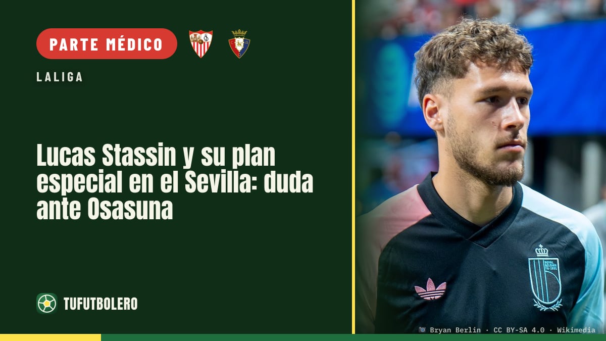 Lucas Stassin y su plan especial en el Sevilla: duda ante Osasuna