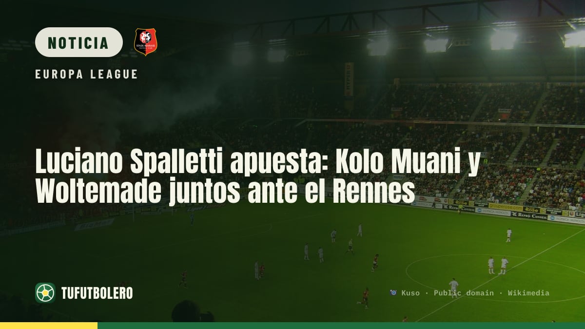 Luciano Spalletti apuesta: Kolo Muani y Woltemade juntos ante el Rennes