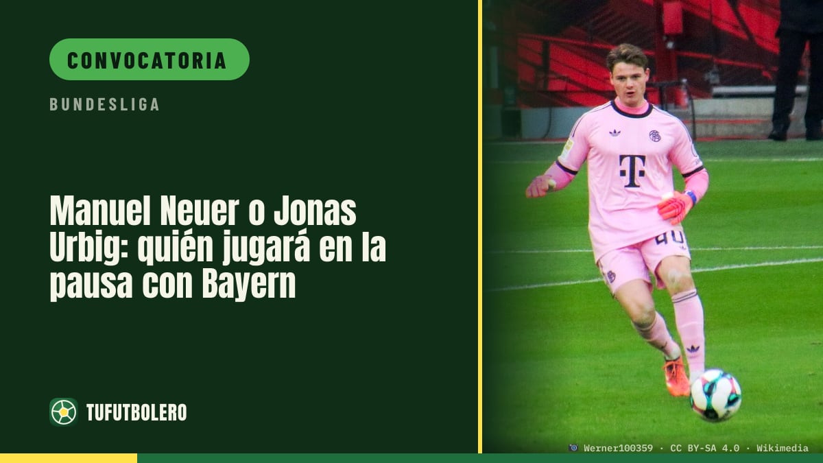 Manuel Neuer o Jonas Urbig: quién jugará en la pausa con Bayern
