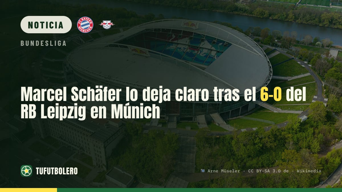 Marcel Schäfer lo deja claro tras el 6-0 del RB Leipzig en Múnich