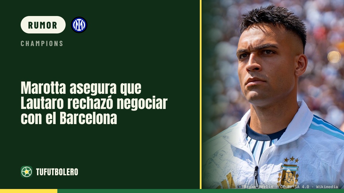 Marotta asegura que Lautaro rechazó negociar con el Barcelona